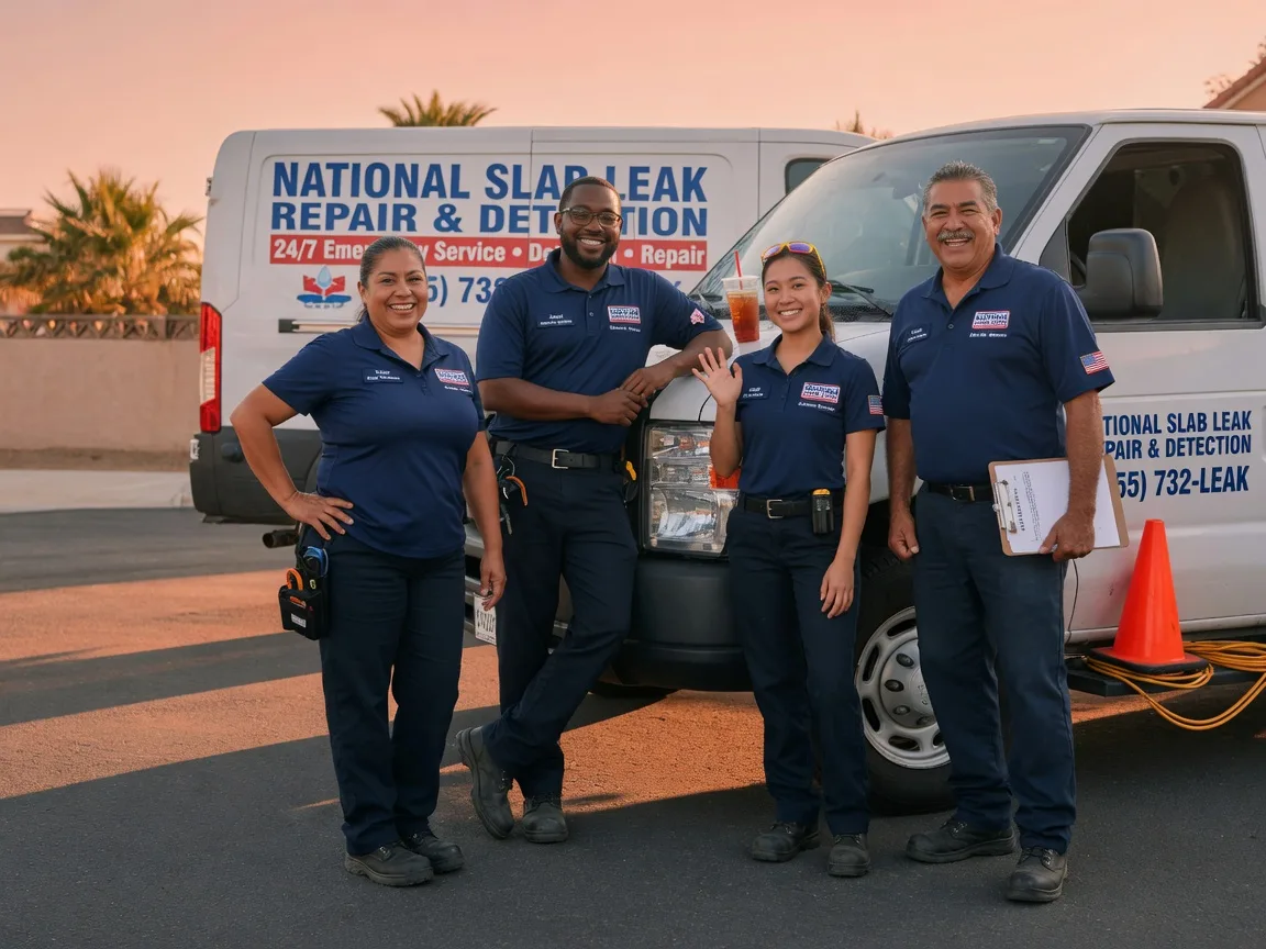 Slab Leak Detection company in Rosamond, IL