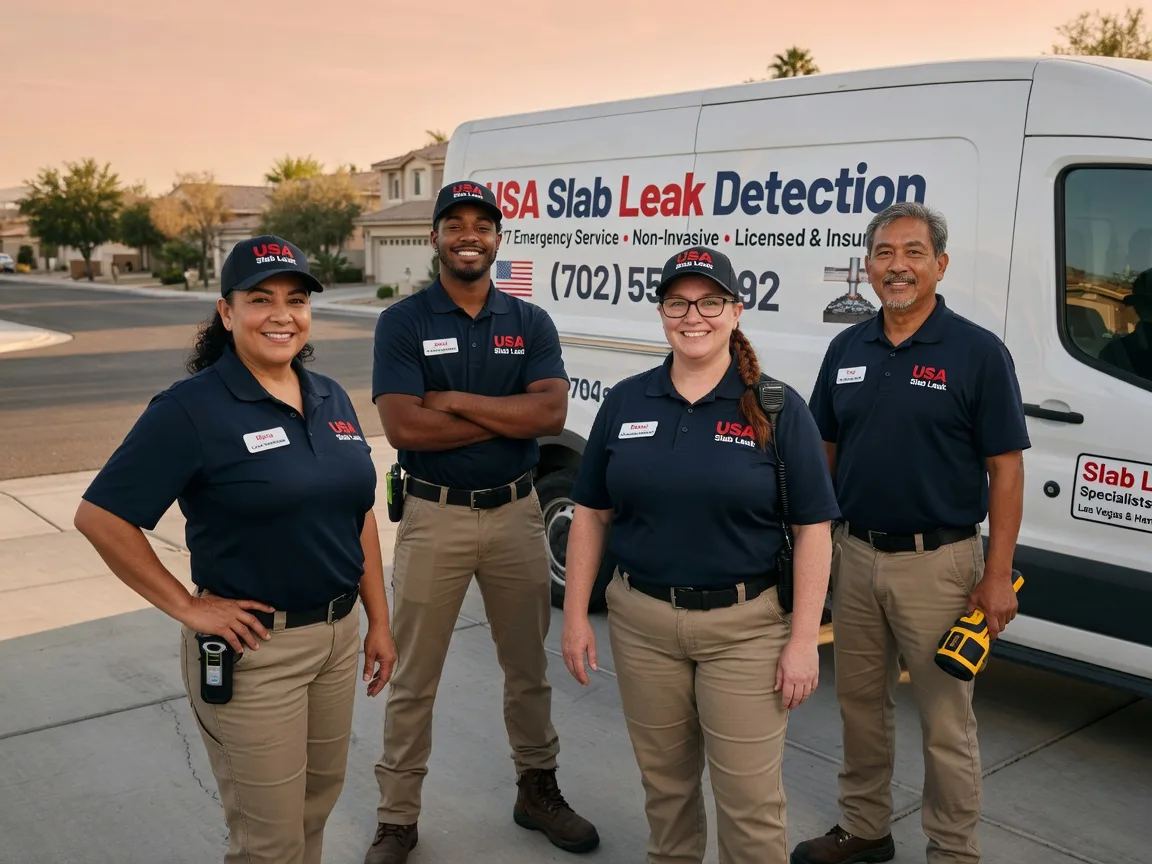 Slab Leak Repair company in Rosamond, IL